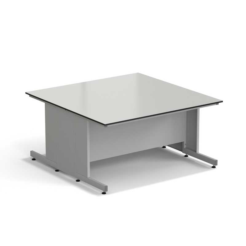 77.0029.10.08 Стол островной ЭКРОС 1500х1500х750 мм, раб. поверхность - LABGRADE