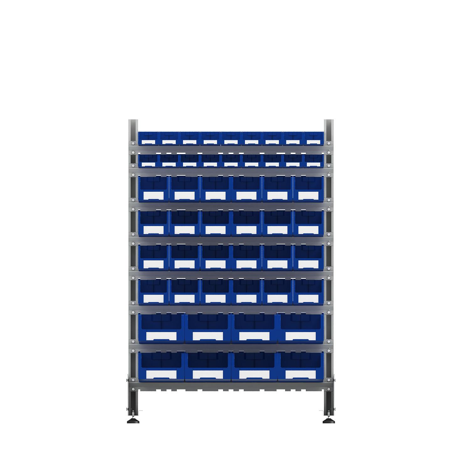 ER-00024031 Стеллаж для пластиковых лотков SORTEX двухсторонний 1500x1000x800.06