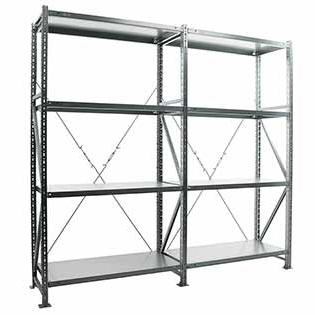 Стеллаж MS U 200/200(100+100)x50/8 (4+4) (Нагрузка на полку 300)