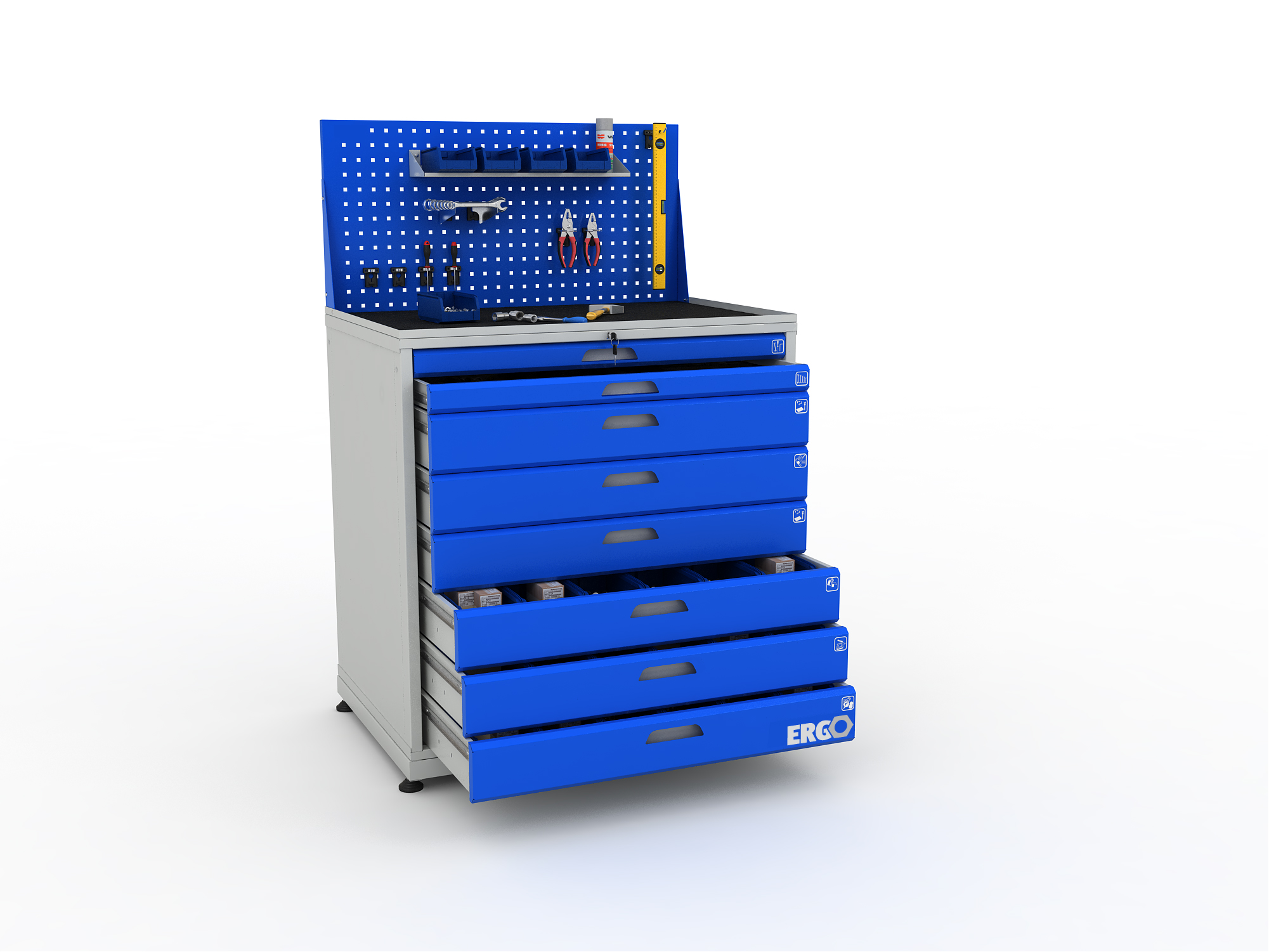 Тумба инструментальная ERGO XL 08.4