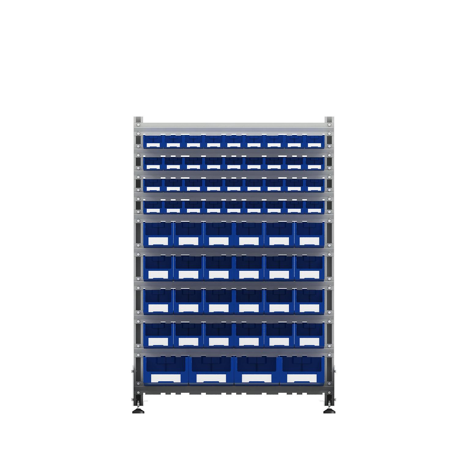 ER-00024026 Стеллаж для пластиковых лотков SORTEX двухсторонний 1500x1000x800.05
